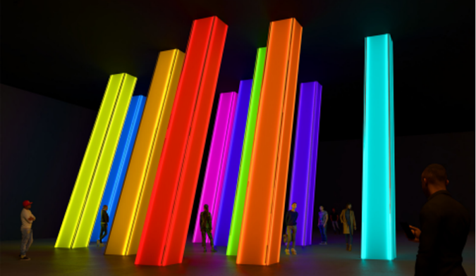 Public art: Wilhelmusvlug – All My Colours